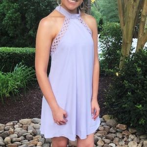 Lulus Open Back Halter Dress